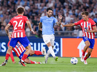 Luis Alberto of SS Lazio during the UEFA Champions League Group E match between SS Lazio v Atletico de Madrid at Stadio Olimpico Roma on Sep...