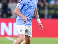 Gil Patric of SS Lazio during the UEFA Champions League Group E match between SS Lazio v Atletico de Madrid at Stadio Olimpico Roma on Septe...