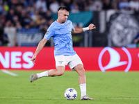 Gil Patric of SS Lazio during the UEFA Champions League Group E match between SS Lazio v Atletico de Madrid at Stadio Olimpico Roma on Septe...