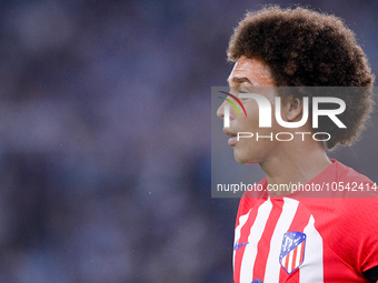 Axel Witsel of Atletico de Madrid looks on during the UEFA Champions League Group E match between SS Lazio v Atletico de Madrid at Stadio Ol...