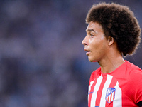 Axel Witsel of Atletico de Madrid looks on during the UEFA Champions League Group E match between SS Lazio v Atletico de Madrid at Stadio Ol...