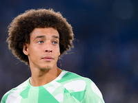 Axel Witsel of Atletico de Madrid looks on during the UEFA Champions League Group E match between SS Lazio v Atletico de Madrid at Stadio Ol...