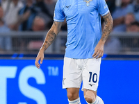 Luis Alberto of SS Lazio during the UEFA Champions League Group E match between SS Lazio v Atletico de Madrid at Stadio Olimpico Roma on Sep...