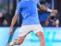 Gil Patric of SS Lazio during the UEFA Champions League Group E match between SS Lazio v Atletico de Madrid at Stadio Olimpico Roma on Septe...