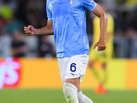 Daichi Kamada of SS Lazio during the UEFA Champions League Group E match between SS Lazio v Atletico de Madrid at Stadio Olimpico Roma on Se...