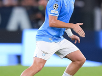 Gil Patric of SS Lazio during the UEFA Champions League Group E match between SS Lazio v Atletico de Madrid at Stadio Olimpico Roma on Septe...