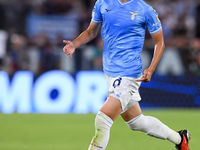 Daichi Kamada of SS Lazio during the UEFA Champions League Group E match between SS Lazio v Atletico de Madrid at Stadio Olimpico Roma on Se...