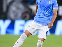 Daichi Kamada of SS Lazio during the UEFA Champions League Group E match between SS Lazio v Atletico de Madrid at Stadio Olimpico Roma on Se...