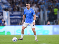 Gil Patric of SS Lazio during the UEFA Champions League Group E match between SS Lazio v Atletico de Madrid at Stadio Olimpico Roma on Septe...