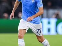 Adam Marusic of SS Lazio during the UEFA Champions League Group E match between SS Lazio v Atletico de Madrid at Stadio Olimpico Roma on Sep...