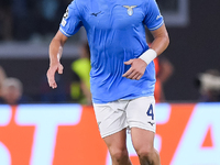 Gil Patric of SS Lazio during the UEFA Champions League Group E match between SS Lazio v Atletico de Madrid at Stadio Olimpico Roma on Septe...