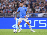 Matias Vecino of SS Lazio during the UEFA Champions League Group E match between SS Lazio v Atletico de Madrid at Stadio Olimpico Roma on Se...