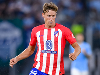 Marcos Llorente of Atletico de Madrid during the UEFA Champions League Group E match between SS Lazio v Atletico de Madrid at Stadio Olimpic...