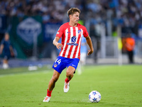 Marcos Llorente of Atletico de Madrid during the UEFA Champions League Group E match between SS Lazio v Atletico de Madrid at Stadio Olimpic...