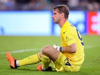 Ivan Provedel of SS Lazio during the UEFA Champions League Group E match between SS Lazio v Atletico de Madrid at Stadio Olimpico Roma on Se...