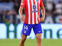 Marcos Llorente of Atletico de Madrid during the UEFA Champions League Group E match between SS Lazio v Atletico de Madrid at Stadio Olimpic...