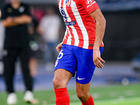 Nahuel Molina of Atletico de Madrid during the UEFA Champions League Group E match between SS Lazio v Atletico de Madrid at Stadio Olimpico...