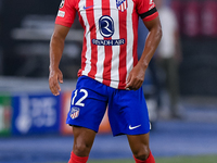 Samuel Lino of Atletico de Madrid during the UEFA Champions League Group E match between SS Lazio v Atletico de Madrid at Stadio Olimpico Ro...