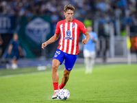 Marcos Llorente of Atletico de Madrid during the UEFA Champions League Group E match between SS Lazio v Atletico de Madrid at Stadio Olimpic...