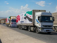 Entry of cancer diagnosis and treatment devices for the first time into northwestern Syria through the ''Al-Hammam'' border crossing with Tu...