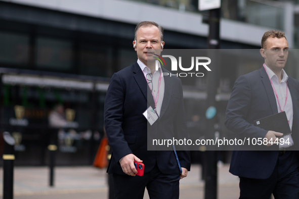 Sir Craig Oliver during the Conservative Party Conference at Manchester Central Convention Complex, Manchester on Monday 2nd October 2023. 