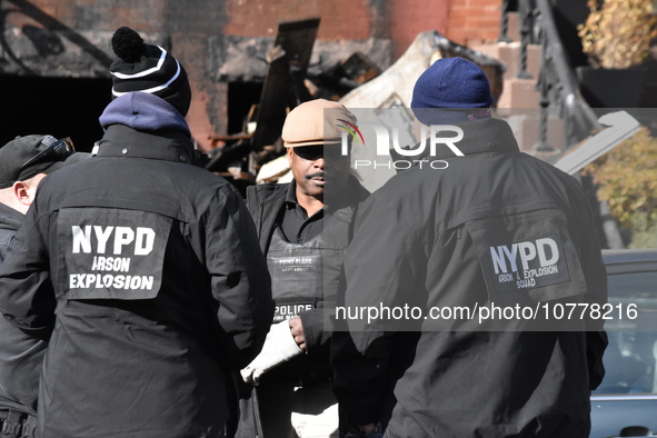 Three people were killed and several people were injured after a fire in a brownstone in Crown Heights, Brooklyn, New York, United States on...