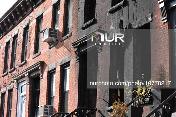 Three people were killed and several people were injured after a fire in a brownstone in Crown Heights, Brooklyn, New York, United States on...