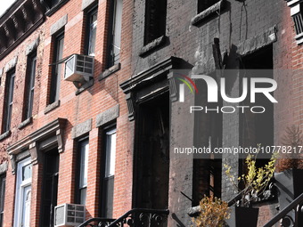 Three people were killed and several people were injured after a fire in a brownstone in Crown Heights, Brooklyn, New York, United States on...