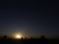 On the right, view of the Popocatepetl volcano from Mexico City emitting smoke at dawn.

Last May, the Government of the State of Mexico,...