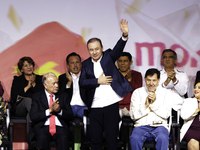 Governor Alfonso Durazo Montano is attending the registration event of the sole candidate for the presidency of Mexico, Claudia Sheinbaum Pa...