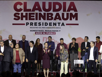 Claudia Sheinbaum Pardo is receiving her registration as the sole pre-candidate for the presidency of Mexico from the National Regeneration...