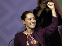 Claudia Sheinbaum Pardo receives the registration of sole pre-candidate for the presidency of Mexico by the National Regeneration Movement p...