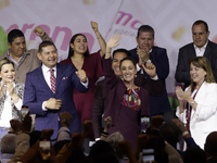 Claudia Sheinbaum Pardo receives the registration of sole pre-candidate for the presidency of Mexico by the National Regeneration Movement p...