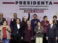 Claudia Sheinbaum Pardo receives the registration of sole pre-candidate for the presidency of Mexico by the National Regeneration Movement p...