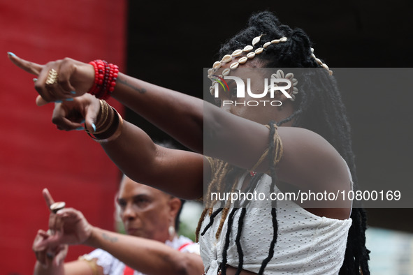 Protesters participate in a march to mark the celebrations for the 20th anniversary of the establishment of Black Consciousness Day, on Aven...