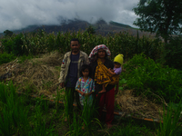 The indigenous Karo family, including Tampai Ginting, 43, his wife Nurhalimah Br Sembiring Milala, 33, and their children, Gebri Br Ginting,...