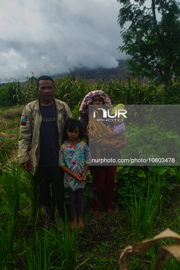 The indigenous Karo family, including Tampai Ginting, 43, his wife Nurhalimah Br Sembiring Milala, 33, and their children, Gebri Br Ginting,...