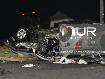 One person is being reported killed and another injured in a car accident on 75th Ave and Landover Rd in Greater Landover, Maryland, United...