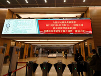 College students are reviewing for exams at the library of Nanjing Forestry University in Nanjing, China, on December 7, 2023. (