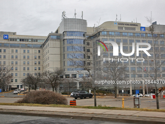 North York General Hospital is pictured in Toronto, Ontario, Canada, on December 9, 2023. (