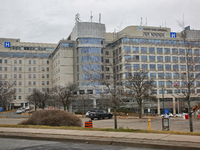 North York General Hospital is pictured in Toronto, Ontario, Canada, on December 9, 2023. (