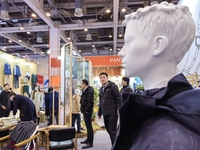 Visitors are attending the first Jiangsu (Suzhou) Educational Equipment Exhibition in Suzhou, Jiangsu Province, China, on December 15, 2023....