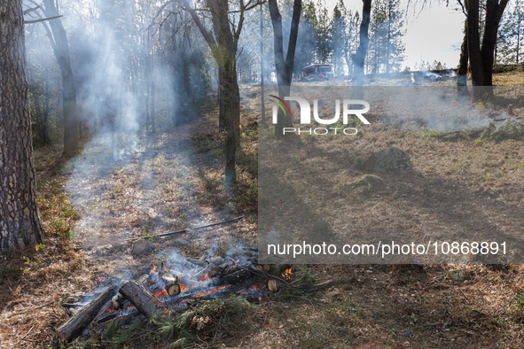 CalFire is managing a prescribed burn in Northern California on December 21, 2023. Prescribed burning is the controlled application of fire...