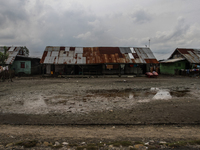 People are gathering at the Sicanang leprosy settlement in Medan, North Sumatra Province, Indonesia, on February 24, 2012. The World Health...