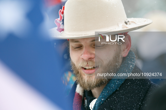 Patriot Front Founder Thomas Rousseau At March For Life