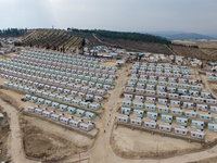 Local Organizations, Including Orange, Undertook The Delivery Of A Residential Village On January 23, 2023, In The Outskirts Of Afrin, Alepp...