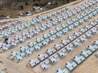 Local Organizations, Including Orange, Undertook The Delivery Of A Residential Village On January 23, 2023, In The Outskirts Of Afrin, Alepp...