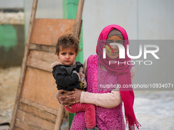 Local Organizations, Including Orange, Undertook The Delivery Of A Residential Village On January 23, 2023, In The Outskirts Of Afrin, Alepp...