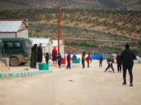 Local Organizations, Including Orange, Undertook The Delivery Of A Residential Village On January 23, 2023, In The Outskirts Of Afrin, Alepp...