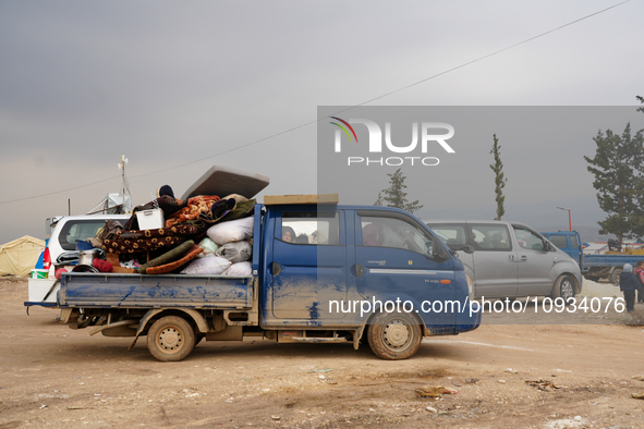 Local Organizations, Including Orange, Undertook The Delivery Of A Residential Village On January 23, 2023, In The Outskirts Of Afrin, Alepp...